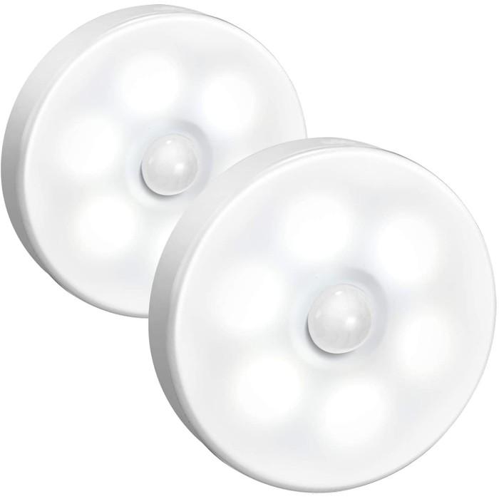 Frendorf | 2er-Pack Bewegungssensorlichter Eingebaute 700mAh Batterie wiederaufladbar