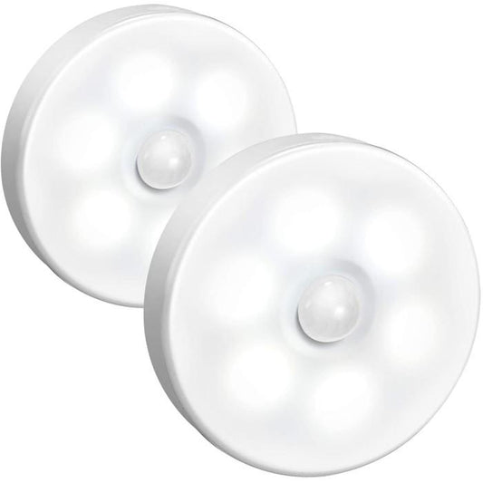 Frendorf | 2er-Pack Bewegungssensorlichter Eingebaute 700mAh Batterie wiederaufladbar