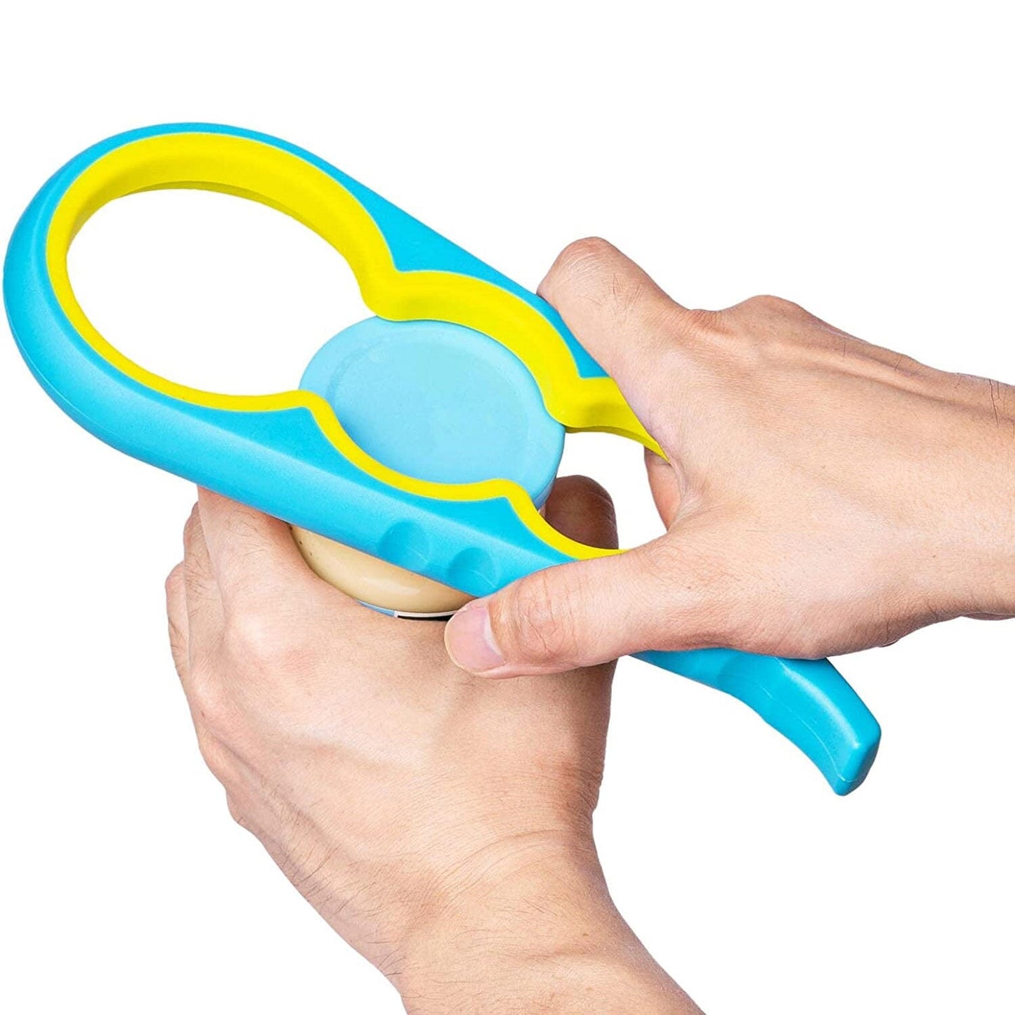 Frendorf | 2er-Pack: Multifunktionaler 4-in-1 Glasöffner für arthritische Hände und Senioren