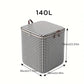 Frendorf | 2er-Pack: Quilt Aufbewahrungstasche Organizer Vlies Staubdicht Faltbare Kleiderschrank Platzsparende Tasche