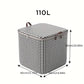 Frendorf | 2er-Pack: Quilt Aufbewahrungstasche Organizer Vlies Staubdicht Faltbare Kleiderschrank Platzsparende Tasche