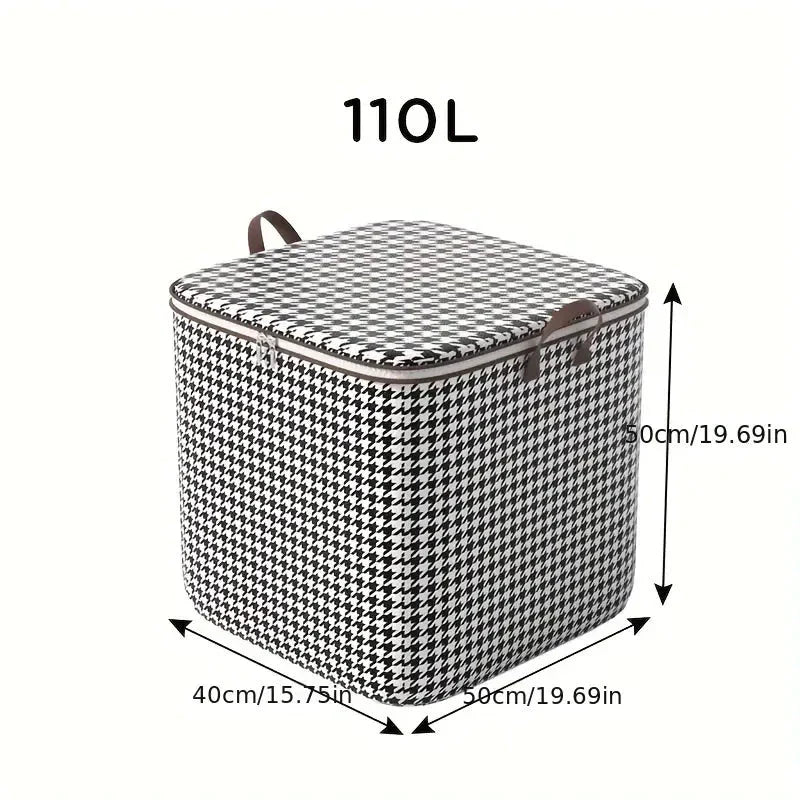 Frendorf | 2er-Pack: Quilt Aufbewahrungstasche Organizer Vlies Staubdicht Faltbare Kleiderschrank Platzsparende Tasche