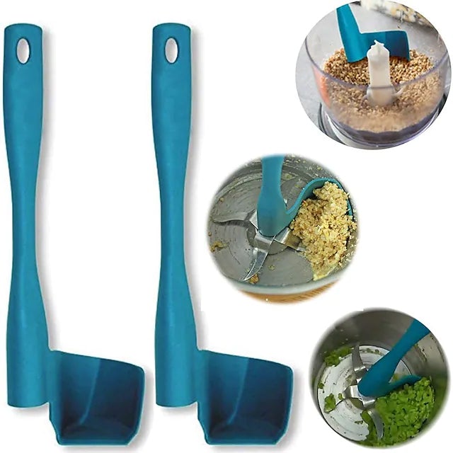 Frendorf | 2er-Pack: Rotary Scraper Rotierender Spatel Portionierer Lebensmittelverarbeiter