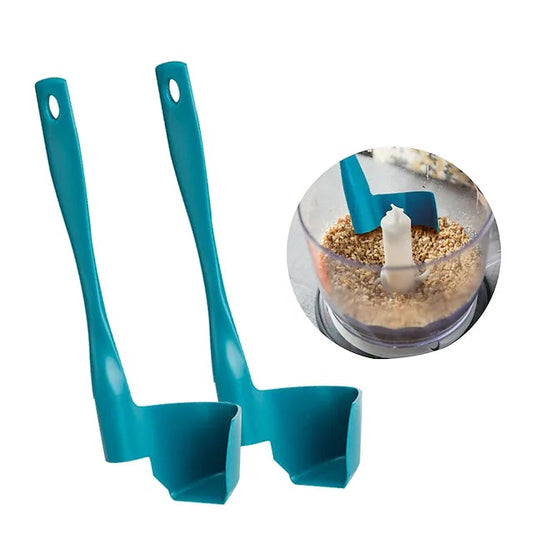 Frendorf | 2er-Pack: Rotary Scraper Rotierender Spatel Portionierer Lebensmittelverarbeiter