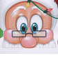 Frendorf | 2-Pack: Weihnachtsmann Elch Shop Hotel Weihnachtsfenster Doppel-Seitiger Glas Aufkleber