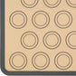 Frendorf | 2-Pack: Silikon Antihaft Lebensmittelsichere Macarons Backmatte