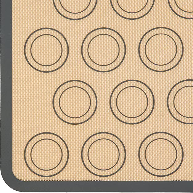 Frendorf | 2-Pack: Silikon Antihaft Lebensmittelsichere Macarons Backmatte