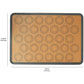 Frendorf | 2-Pack: Silikon Antihaft Lebensmittelsichere Macarons Backmatte