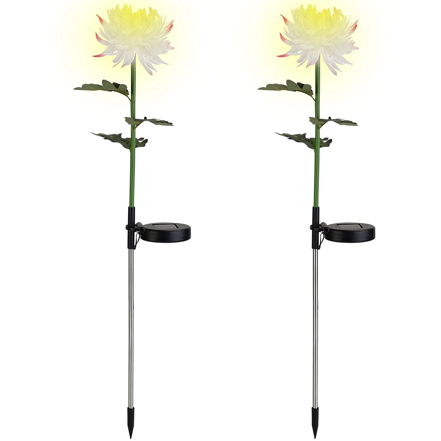 Frendorf | 2-Pack: Solar LED Chrysanthemenlichter