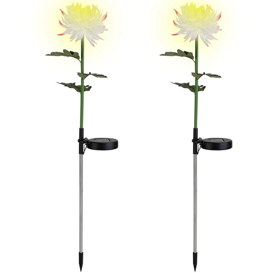 Frendorf | 2-Pack: Solar LED Chrysanthemenlichter