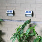 Frendorf | 2 Pack: Solarlampe 2 LEDs Wandleuchte Wasserdichte Sicherheitslampe