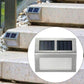 Frendorf | 2 Pack: Solarlampe 2 LEDs Wandleuchte Wasserdichte Sicherheitslampe