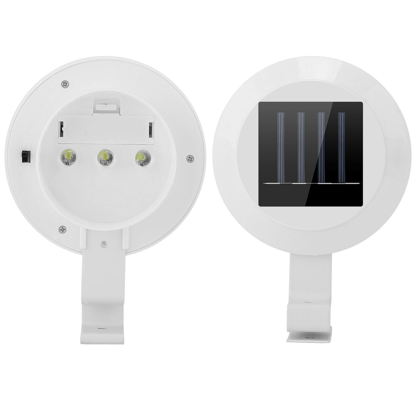 Frendorf | 2er-Pack: Solarbetriebene Dachrinnenlichter
