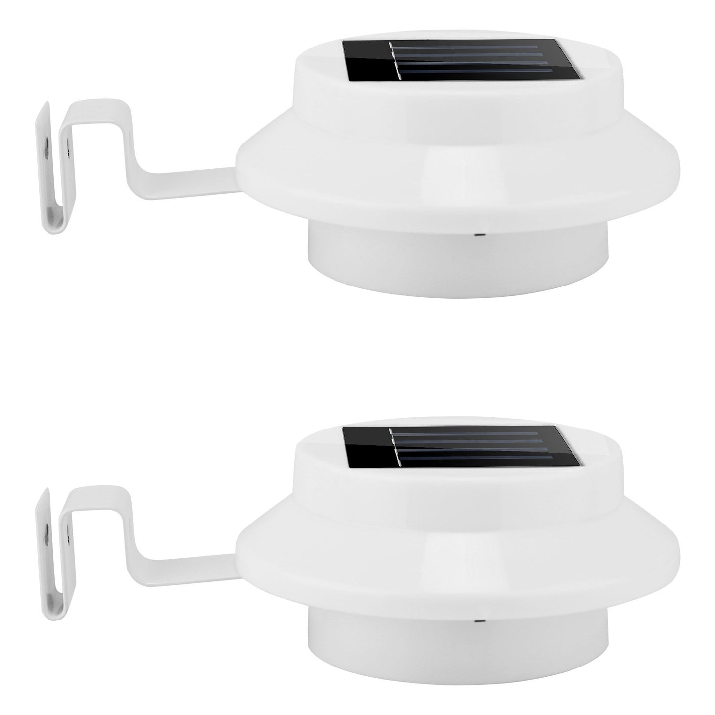 Frendorf | 2er-Pack: Solarbetriebene Dachrinnenlichter