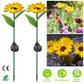 Frendorf | 2er-Pack: Solarbetriebene Sonnenblumenlichter LED Dekorative Stehlampe