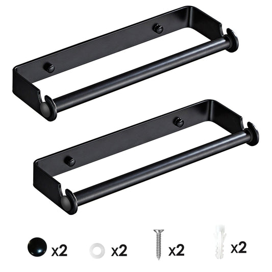 Frendorf | 2-Pack: Wandmontierter Papierhandtuchhalter Unter dem Schrank