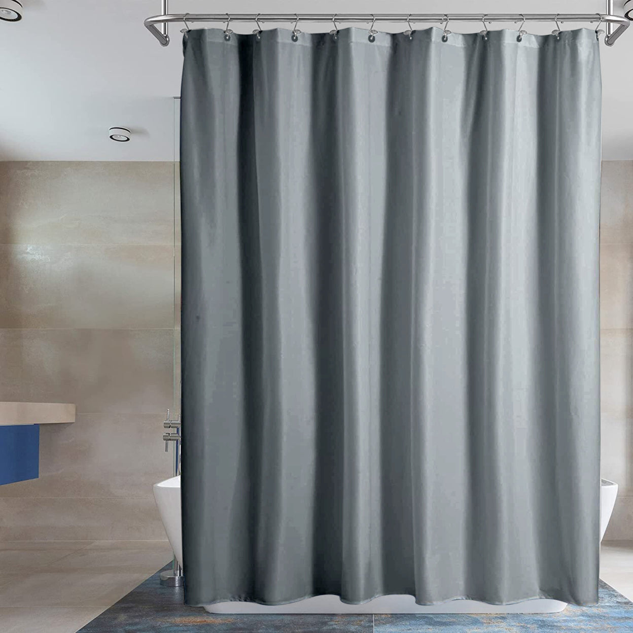 Frendorf | 2-Pack: Wasserfeste Bedruckte Peva Duschvorhang
