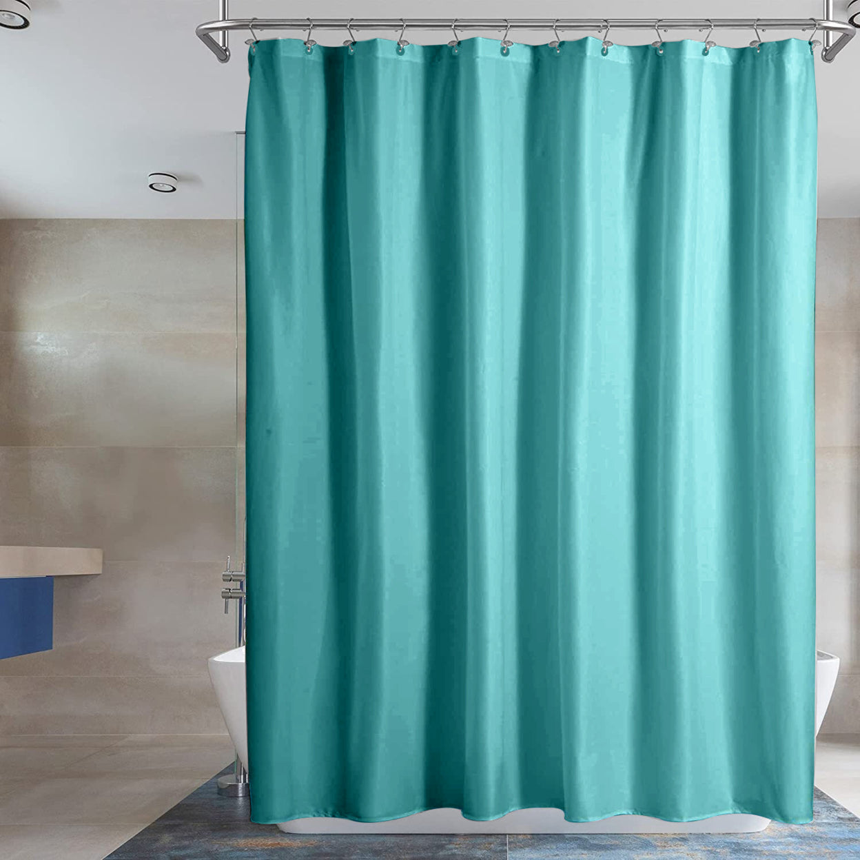 Frendorf | 2-Pack: Wasserfeste Bedruckte Peva Duschvorhang