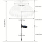 Frendorf | 2-Pack: Wasserdichtes Solar-Quallen-Fasern-Optiklicht