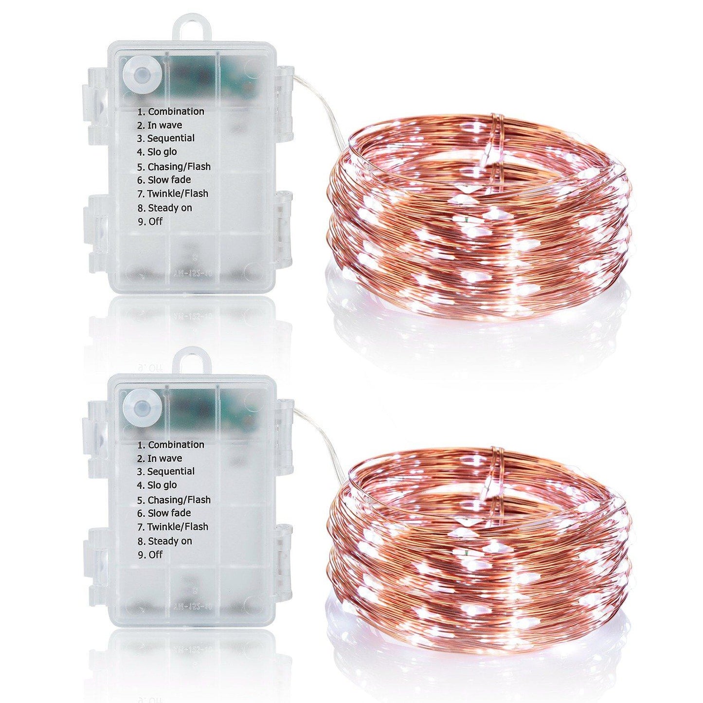 Frendorf | 2-teil: 100LED Perlen Lichterkette