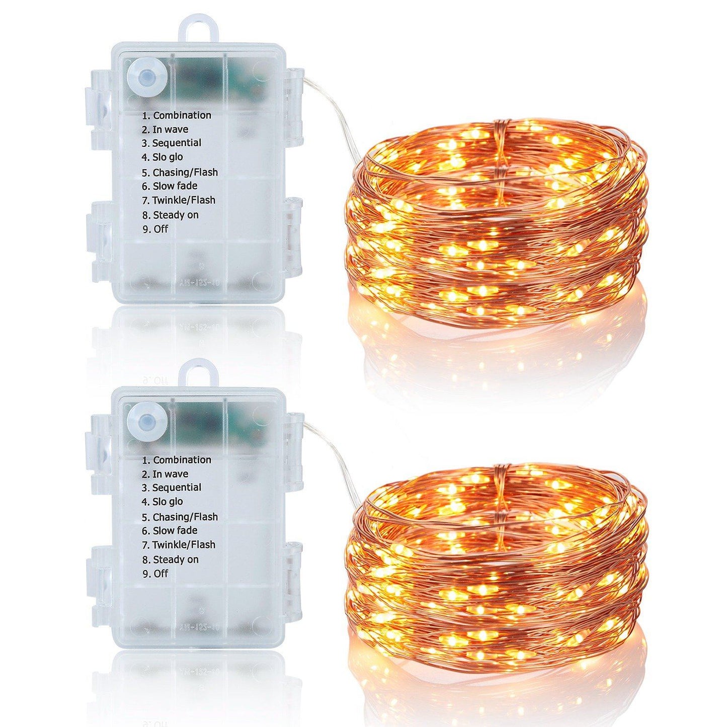 Frendorf | 2-teil: 100LED Perlen Lichterkette