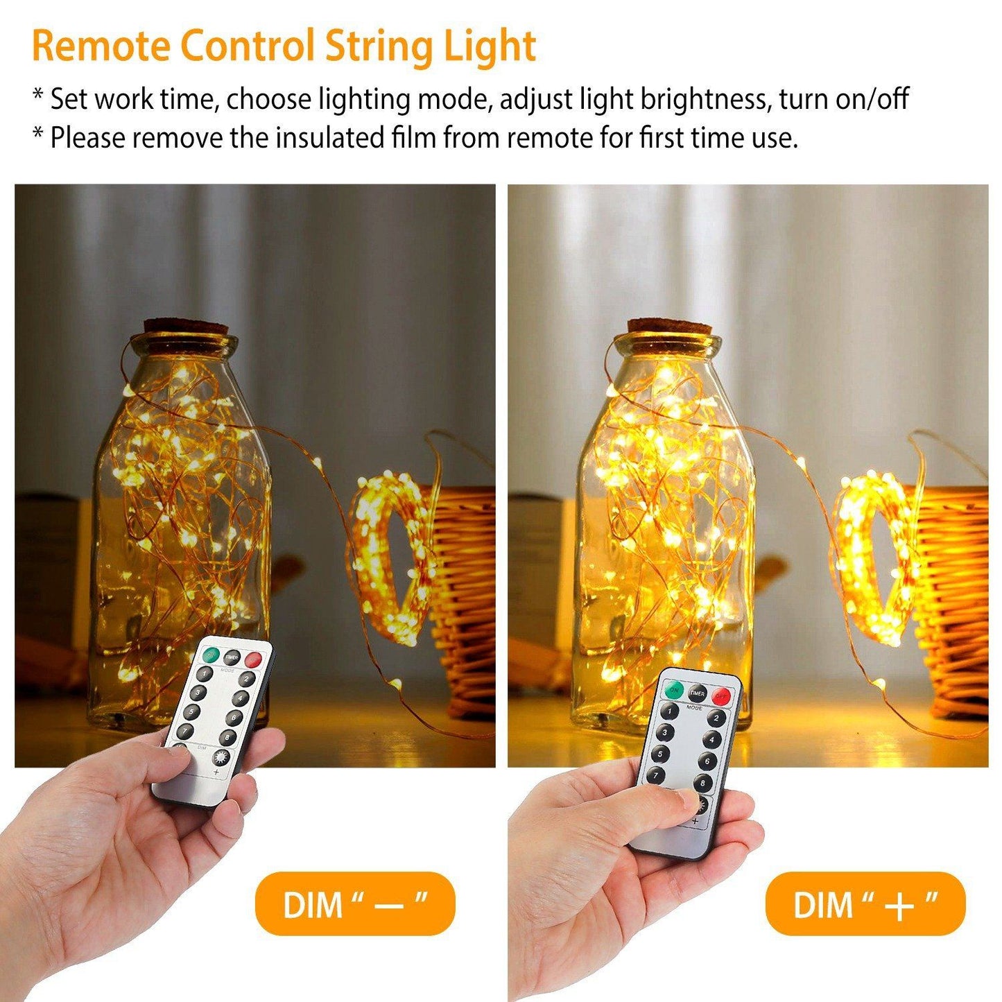 Frendorf | 2-teil: 100LED Perlen Lichterkette