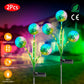 Frendorf | 2-Teilig: 36 LED Löwenzahn Solarlichter