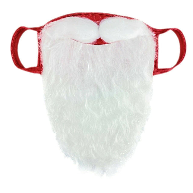 Frendorf | 2-Teilig: Erwachsene Lustige Cosplay Santa Claus Maske Gesicht