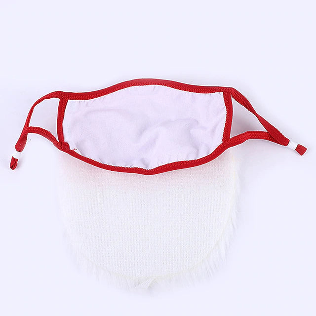 Frendorf | 2-Teilig: Erwachsene Lustige Cosplay Santa Claus Maske Gesicht