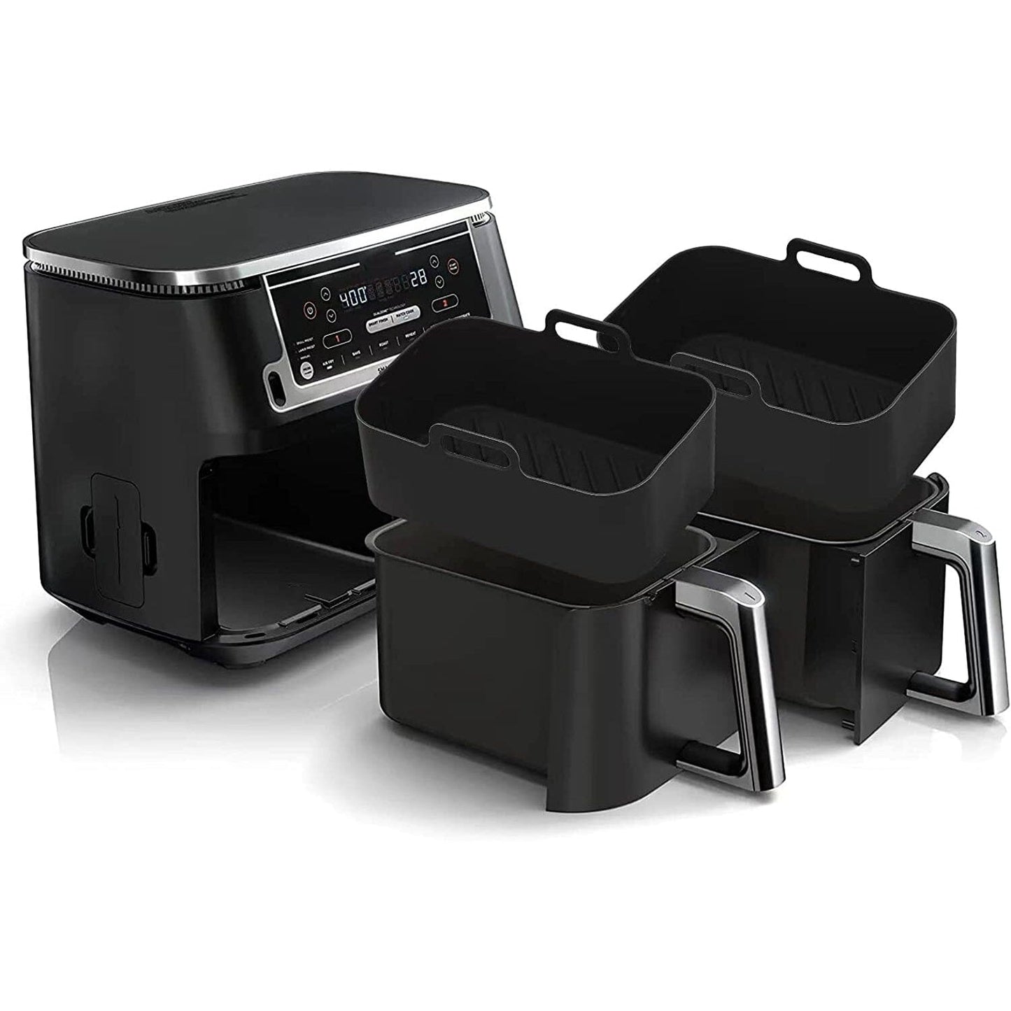Frendorf | 2-Teilig: Air Fryer Silikon Topf