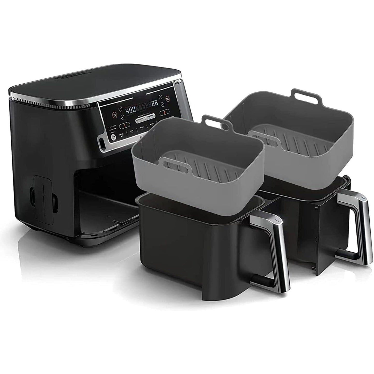 Frendorf | 2-Teilig: Air Fryer Silikon Topf