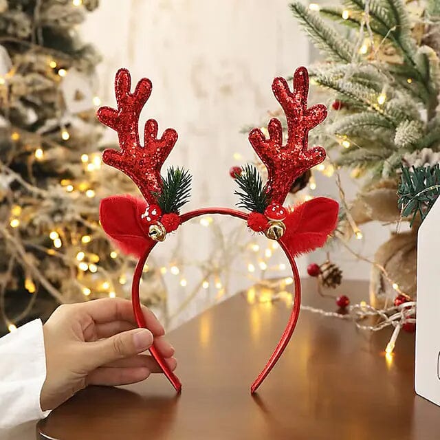 Frendorf | 2-Teilig: Weihnachtsrehgeweihglockenkopfbügel