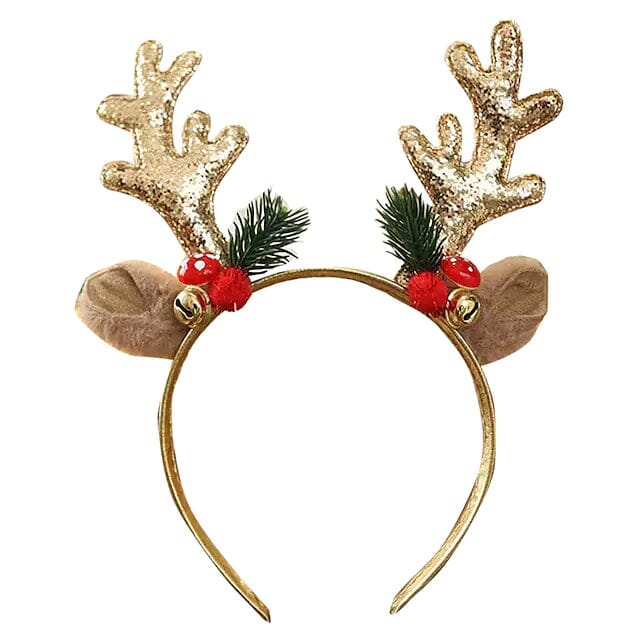 Frendorf | 2-Teilig: Weihnachtsrehgeweihglockenkopfbügel