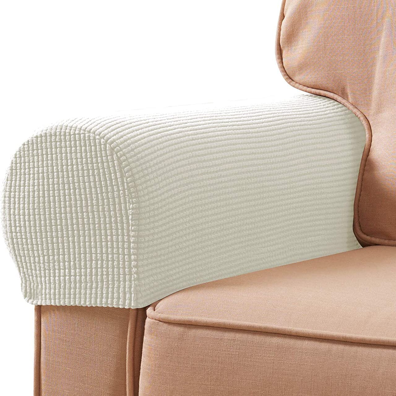 Frendorf | 2-Teilig: Jacquard Sofa Armlehne Bezug