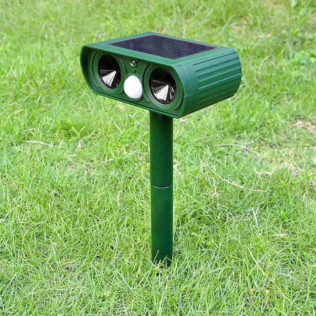Frendorf | 2-Teilig: Solar Ultrasonic Schädlingsbekämpfer für draußen