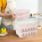 Frendorf | 2-Teilig: Plastik-Ei-Halter Stapelbare Eierlager-Box
