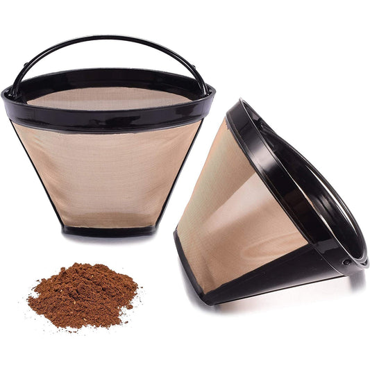 Frendorf | 2-teilige: Wiederverwendbare Nr.4 Cone Kaffeefilter
