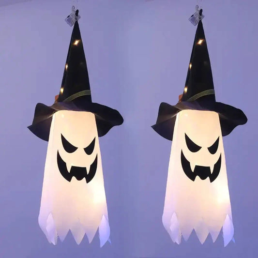 Frendorf | 2-teilige Set: Glühender Geist Hexenhut Halloween Dekorationen