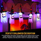 Frendorf | 2-teilige Set: Glühender Geist Hexenhut Halloween Dekorationen
