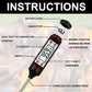 Frendorf | 2-teiliger Satz: Multifunktionales Thermometer-Stift mit hoher Genauigkeit und sofortiger Ablesung