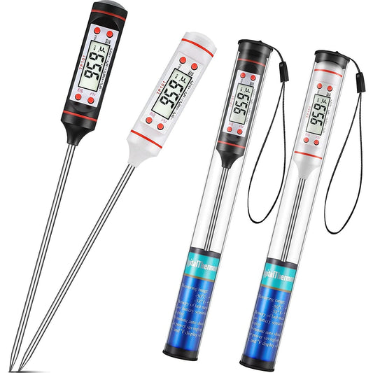 Frendorf | 2-teiliger Satz: Multifunktionales Thermometer-Stift mit hoher Genauigkeit und sofortiger Ablesung