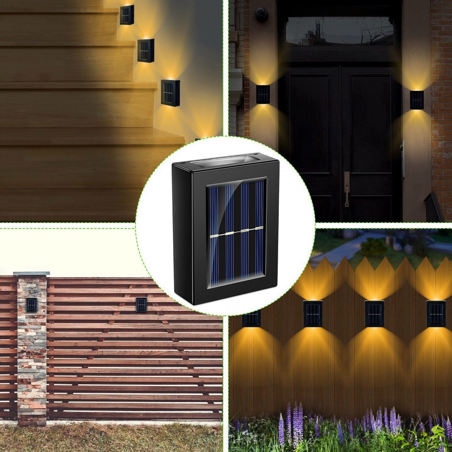 Frendorf | 2-Teilig: Solar Deck Außenlichter