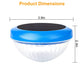 Frendorf | 2-Teilig: Solar Powered LED Pool Licht Farbverlauf Mehrfarbig Wechselnd