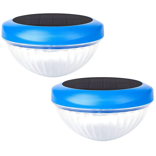 Frendorf | 2-Teilig: Solar Powered LED Pool Licht Farbverlauf Mehrfarbig Wechselnd