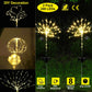 Frendorf | 2-Teilig: Solarbetriebene Sternenburst Gartenlichter