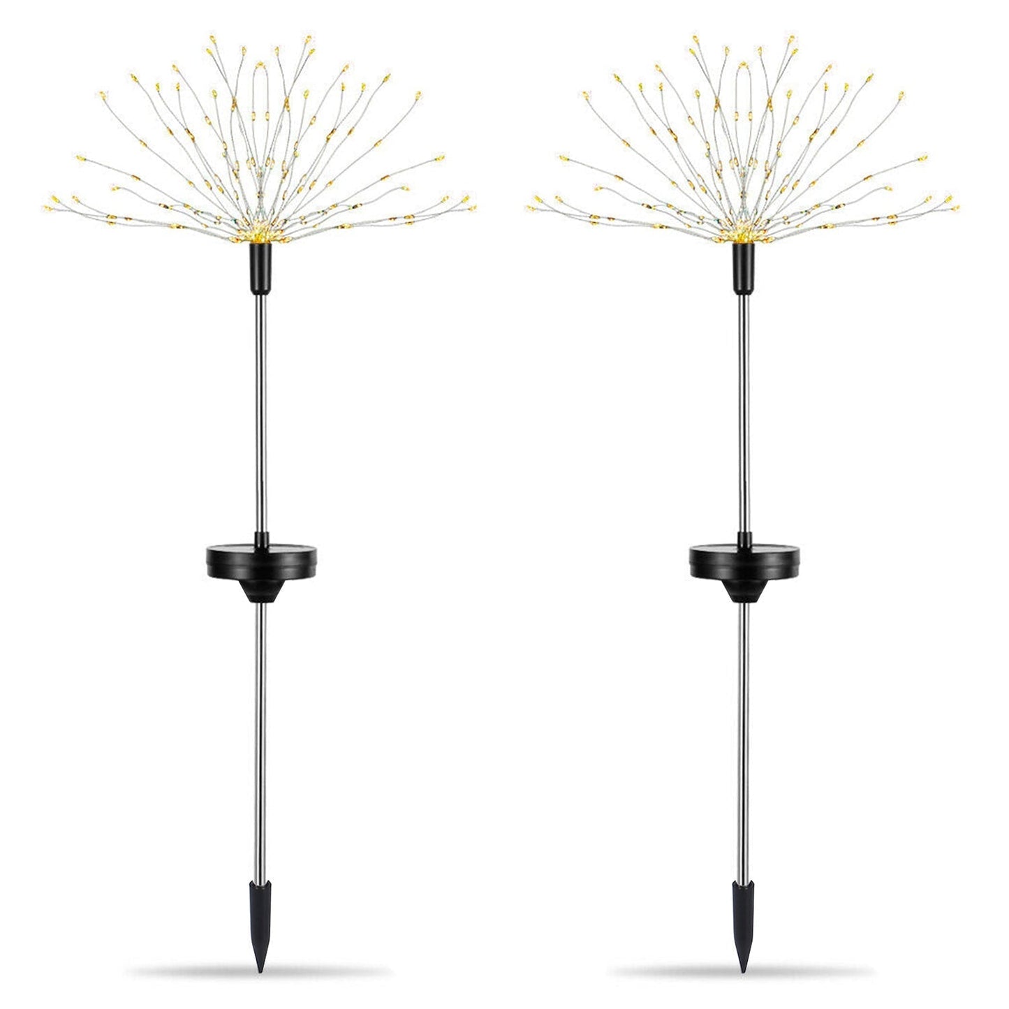 Frendorf | 2-Teilig: Solarbetriebene Sternenburst Gartenlichter