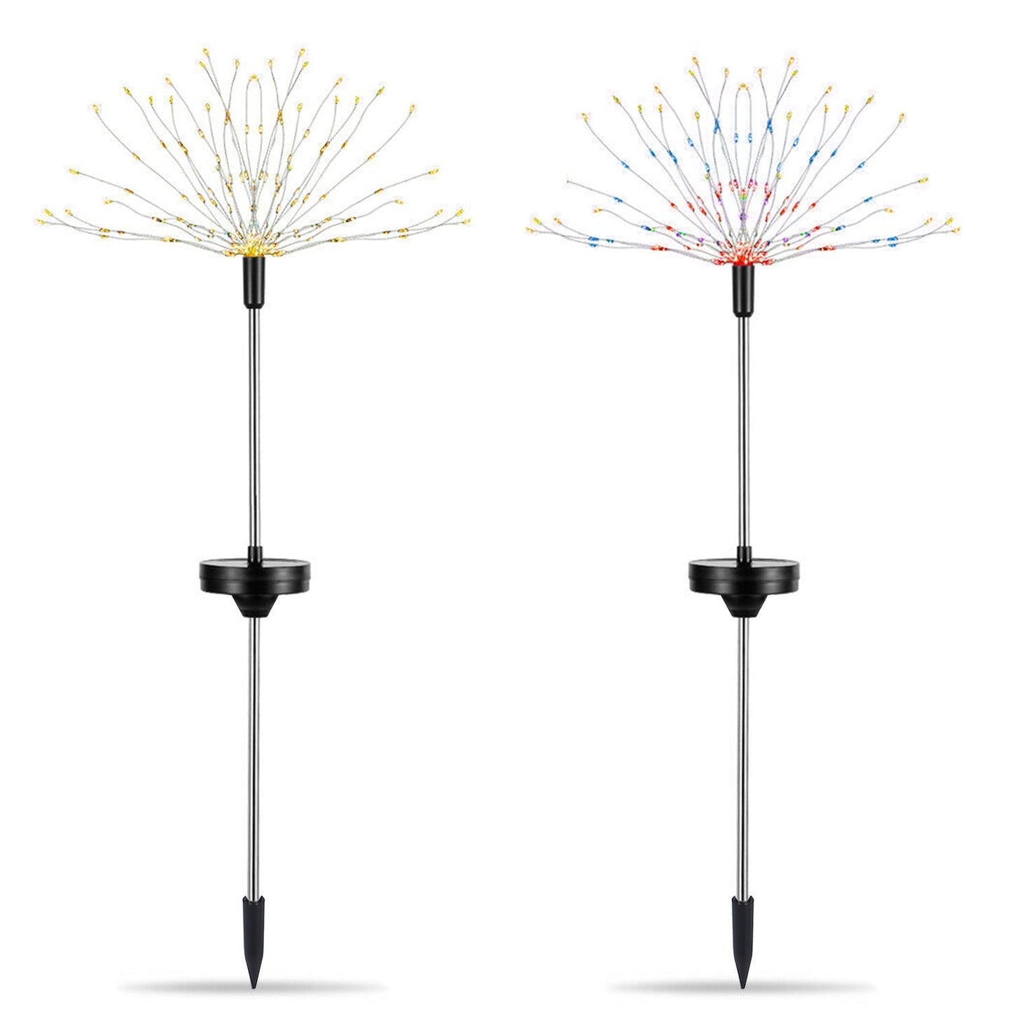 Frendorf | 2-Teilig: Solarbetriebene Sternenburst Gartenlichter