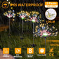 Frendorf | 2-Teilig: Solarbetriebene Sternenburst Gartenlichter