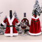 Frendorf | 2-Teile: Weihnachtsweinflaschenschutz Fröhliche Weihnachten Dekor
