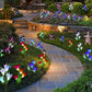 Frendorf | 2-Teile: Solar Gartenlichter Außen